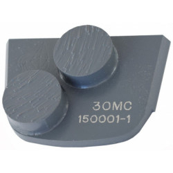 FOR MEDIUM HARD CONCRETE SEGMENT DIAMOND BACK METAL (round) Grit30 | Great Price | Online Store - Norwit.pl