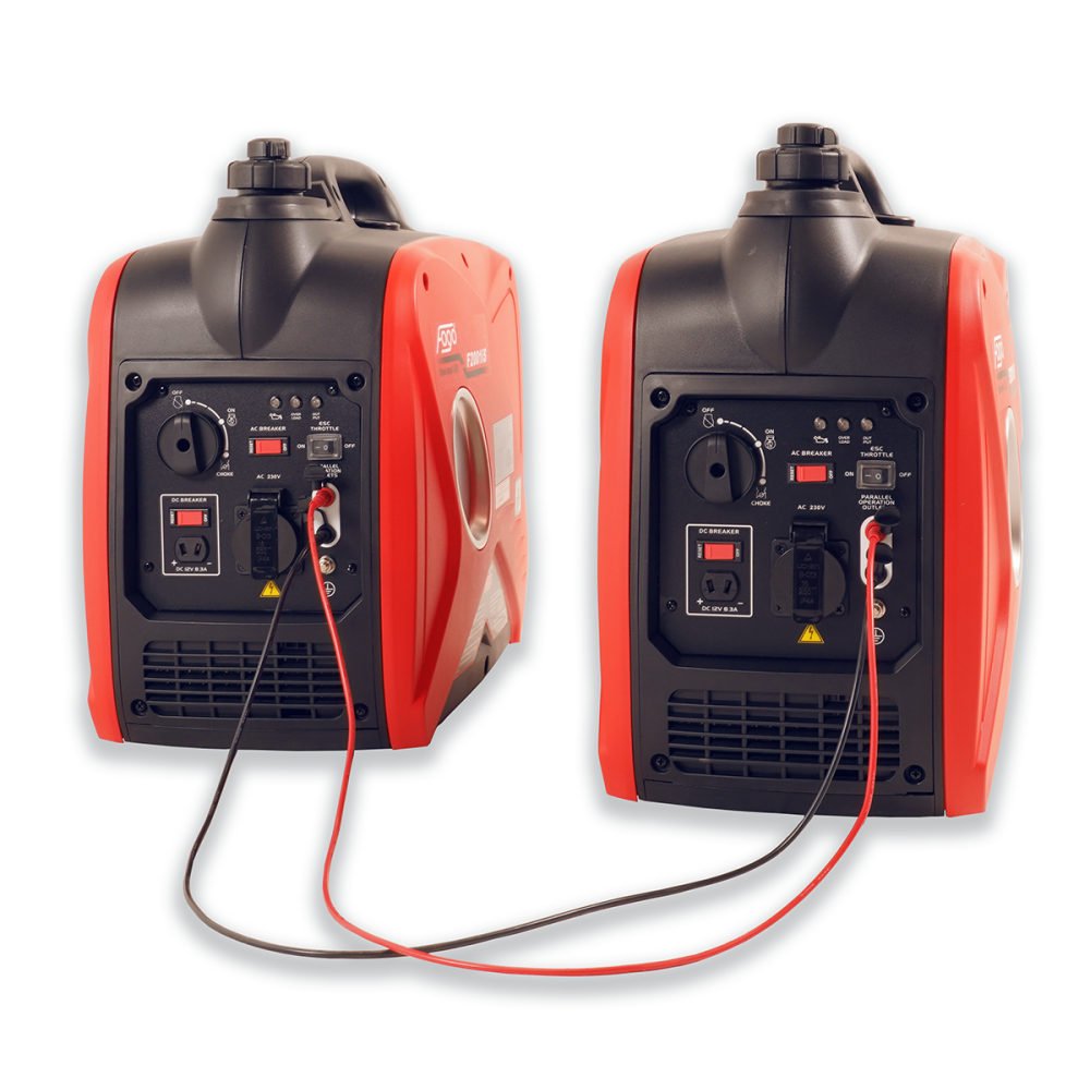 Fogo single-phase generator set 2 x F2001iS Combo inverter generator set | Great Price | Online Store - Norwit.pl