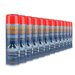 360° reflective marking paint, red 12 pcs. | Great Price | Online Store - Norwit.pl