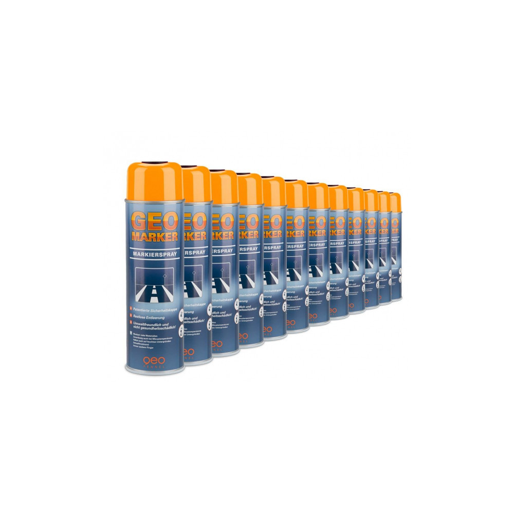 360° reflective marking paint, orange 12 pcs. | Great Price | Online Store - Norwit.pl