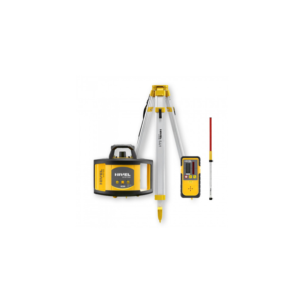 Laser Level Nivel System NL500 - KIT Staff LS-24 Tripod SJJ1