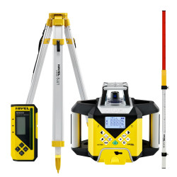 Laser leveler Nivel System NL740G DIGITAL - KIT tripod SJJ1 staff LS24 | Great Price | Online Store - Norwit.pl