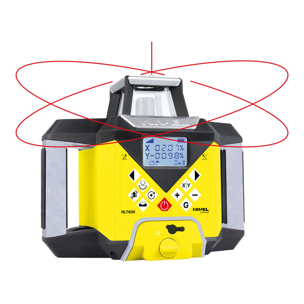 Laser leveler Nivel System NL740R DIGITAL | Great Price | Online Store - Norwit.pl