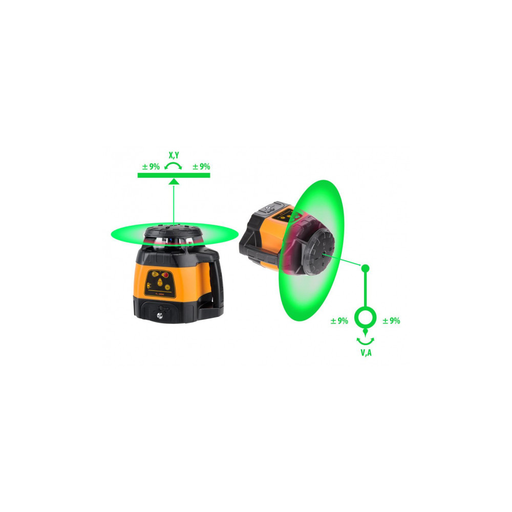 Geo-FENNEL FLG 245HV-GREEN self-leveling rotary laser leveler | Great Price | Online Store - Norwit.pl