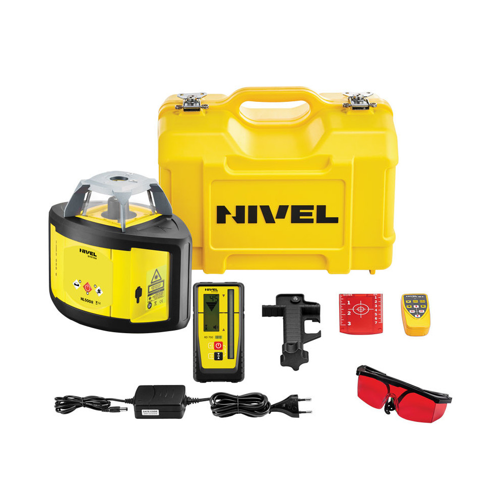 Rotary Laser Level Nivel System NL500R DIGITAL