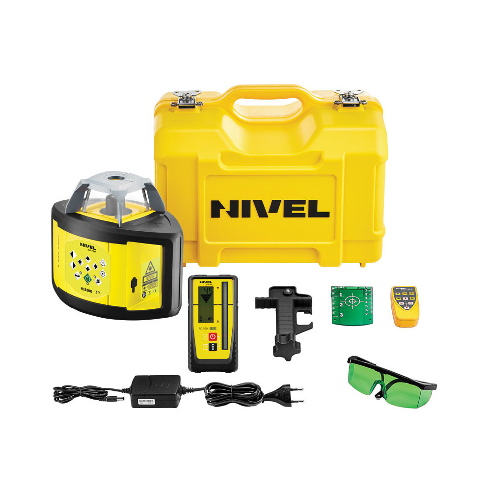 Nivel System NL520G DIGITAL Self-Levelling Rotating Laser Level