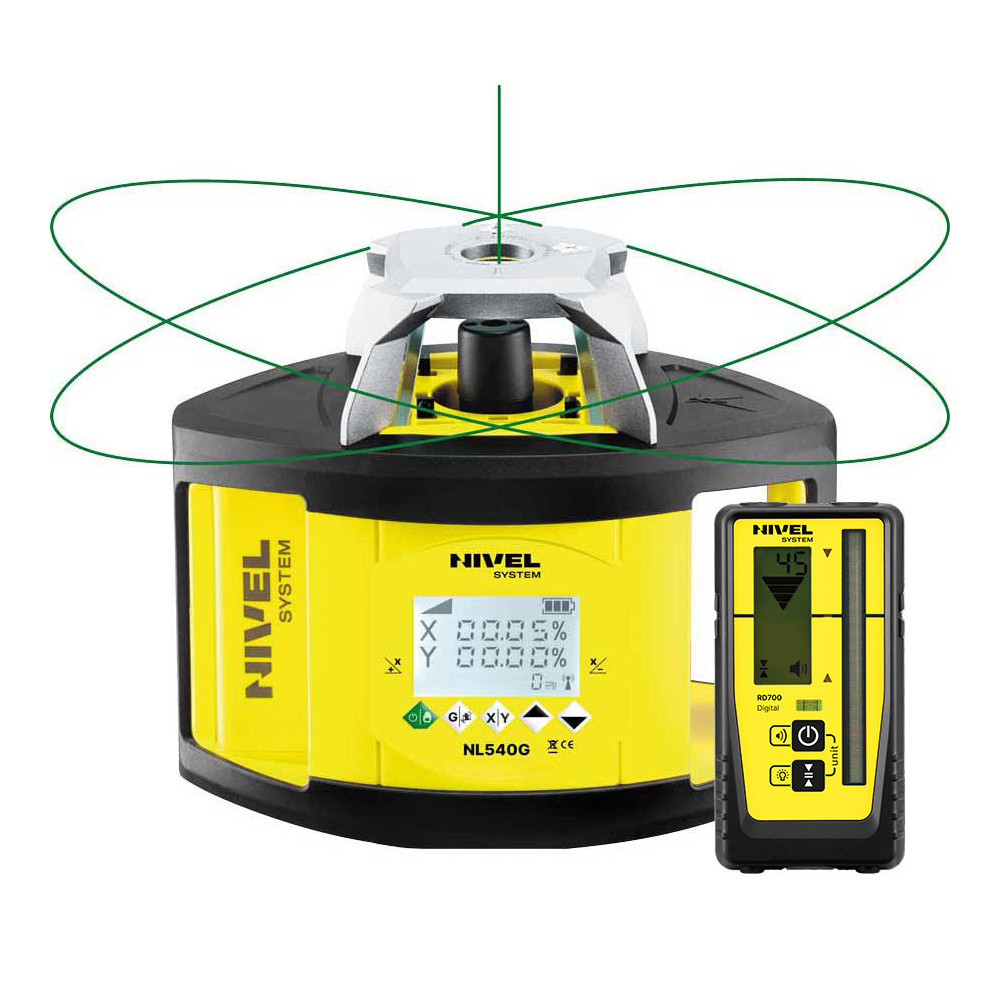 Nivel System NL540G Digital Self-Levelling Rotating Laser Level