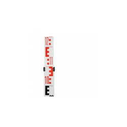 Telescopic leveling staff 5 m construction BS 15 | Great Price | Online Store - Norwit.pl