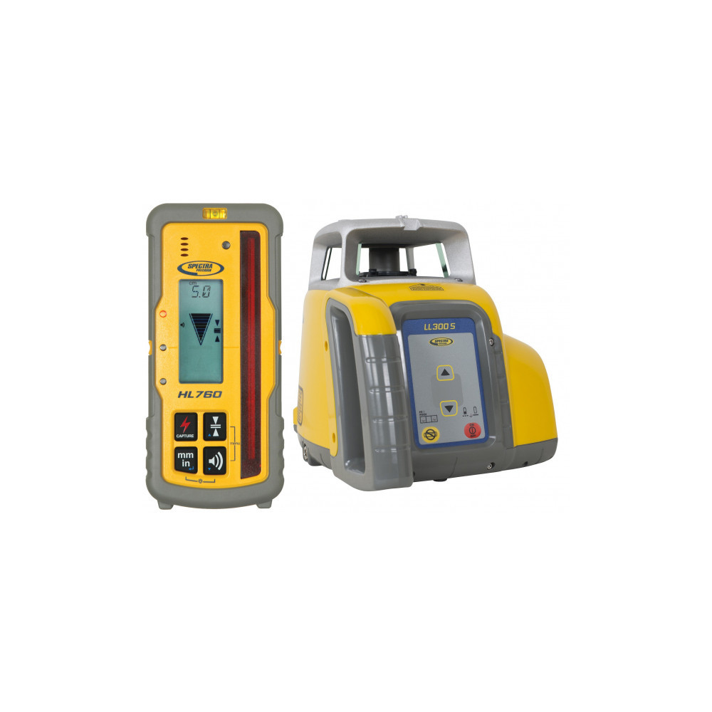 Niwelator laserowy SPECTRA PRECISION LL300S + HL760 samopoziomujący | Dobra Cena | Sklep Online - Norwit.pl