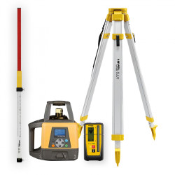 Topcon RL-200 2S DIGITAL laser leveler - KIT Staff LS-24 Tripod SJJ1 | Great Price | Online Store - Norwit.pl