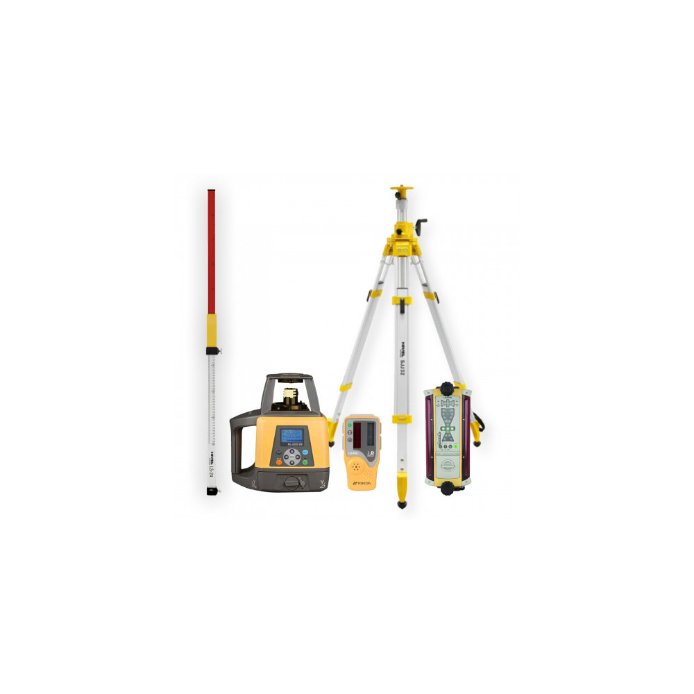 Topcon RL-200 2S laser leveler - KIT LS-24 staff SJJ32 tripod LS-B110 sensor | Great Price | Online Store - Norwit.pl