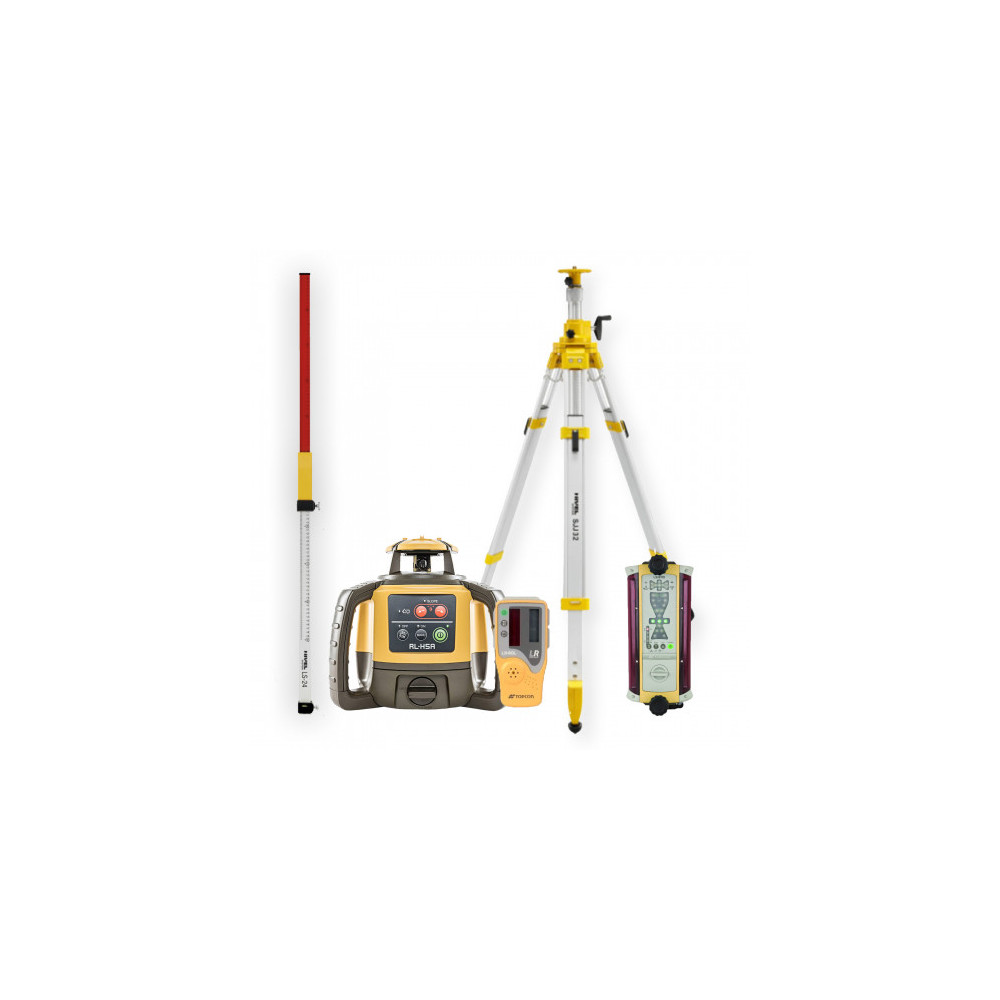 Topcon RL-H5A laser leveler - KIT Staff LS-24 tripod SJJ32 Sensor LS-B110 | Great Price | Online Store - Norwit.pl