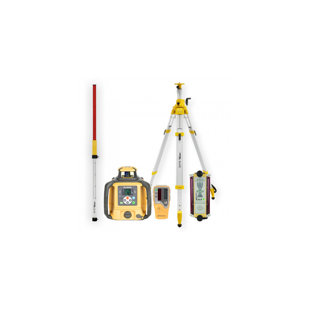 Topcon RL-SV2S laser leveler - KIT LS-24 staff SJJ32 tripod LS-B110 sensor | Great Price | Online Store - Norwit.pl