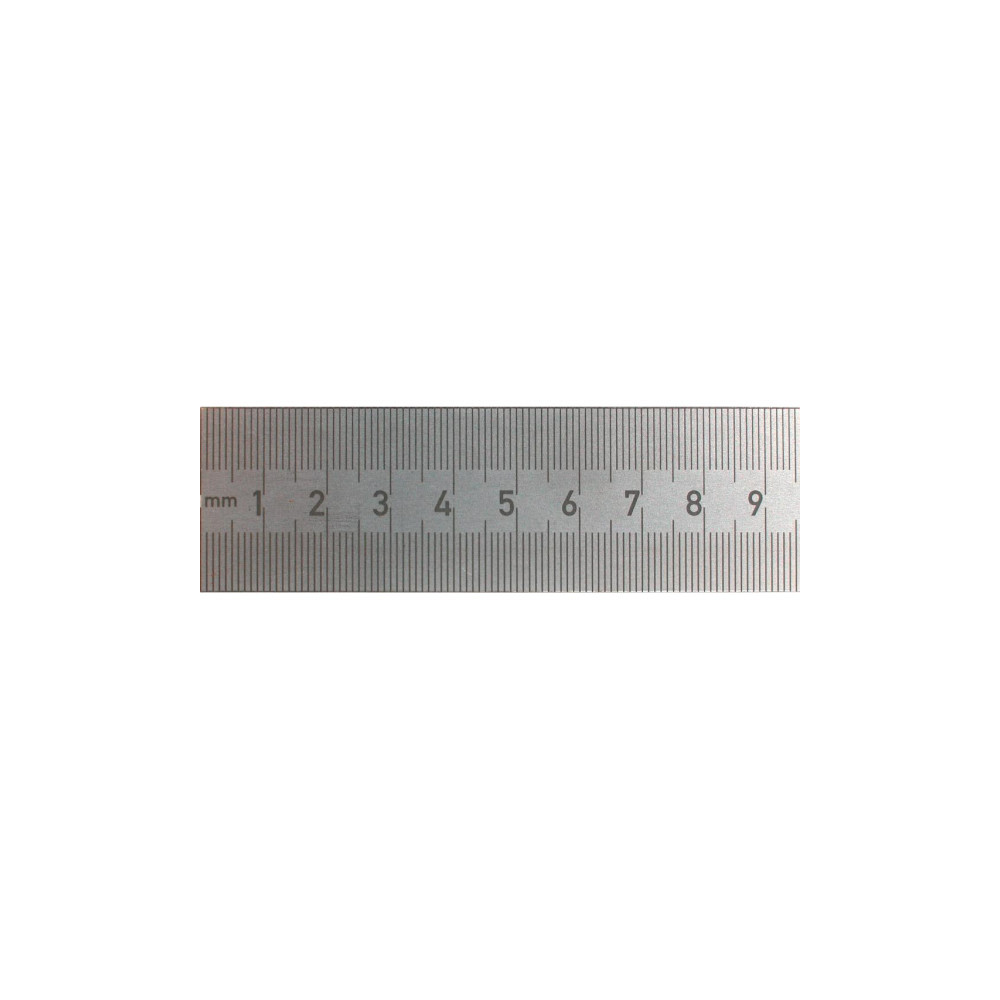Semi-rigid steel ruler BMI 2000 mm stainless steel | Great Price | Online Store - Norwit.pl