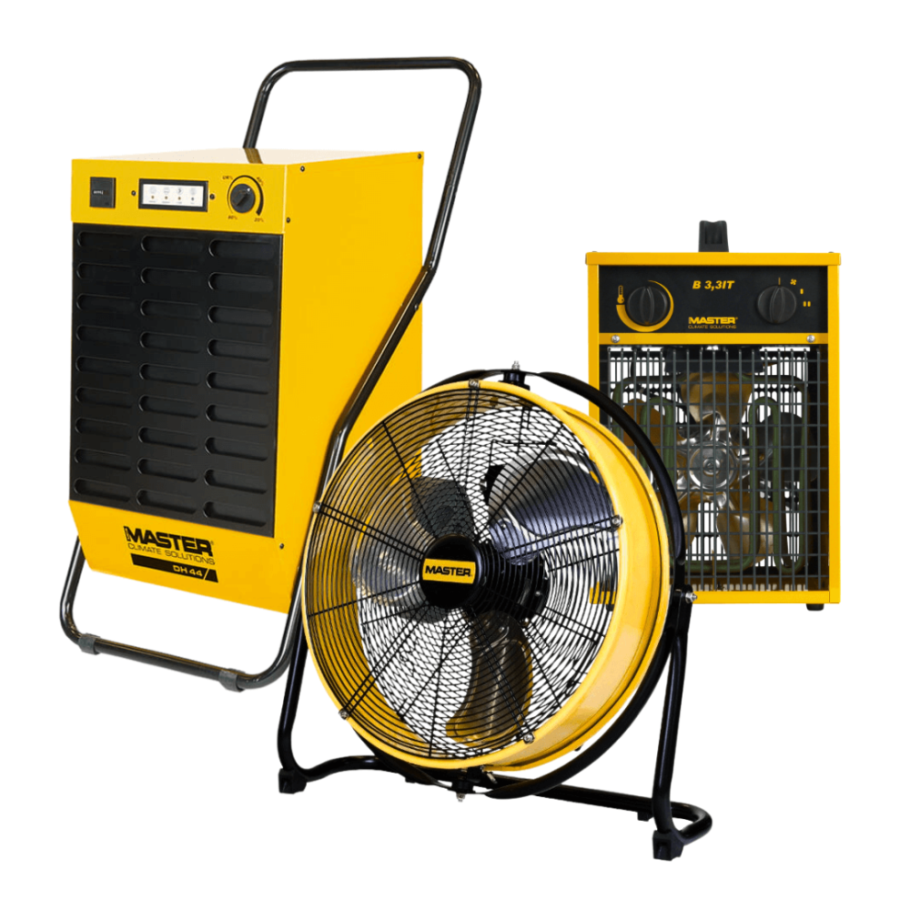 Osuszanie po zalaniu - zestaw Master PROFI PLUS (kopiuj) | Great Price | Online Store - Norwit.pl