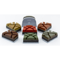 TRAPEZOIDAL POLISHING PAD XQCPOL Grit 50 | Great Price | Online Store - Norwit.pl