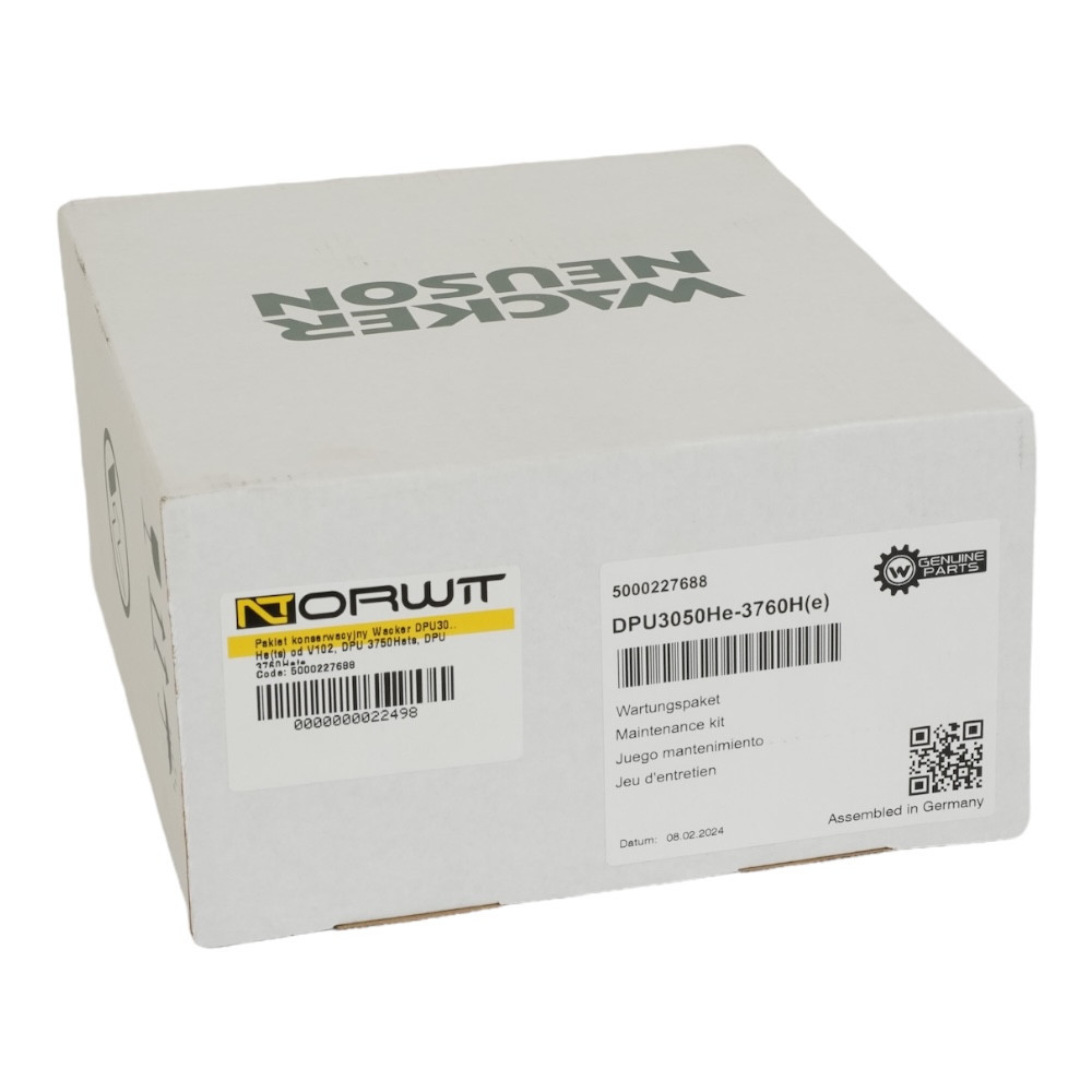 Wacker DPU30..He(ts) maintenance package from V102, DPU 3750Hets, DPU 3760Hets | Great Price | Online Store - Norwit.pl