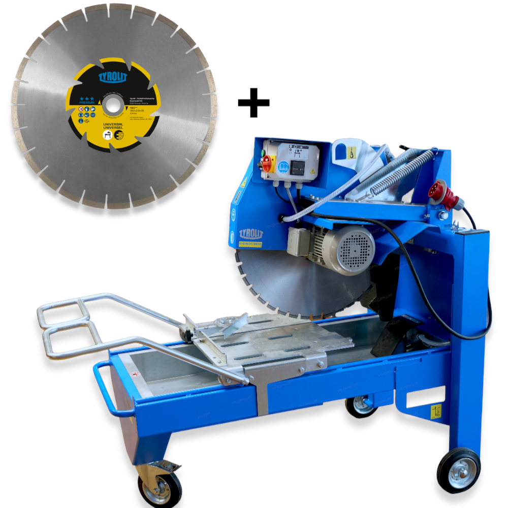 Hollow block and stone saw Tyrolit TME 700 400V | Great Price | Online Store - Norwit.pl