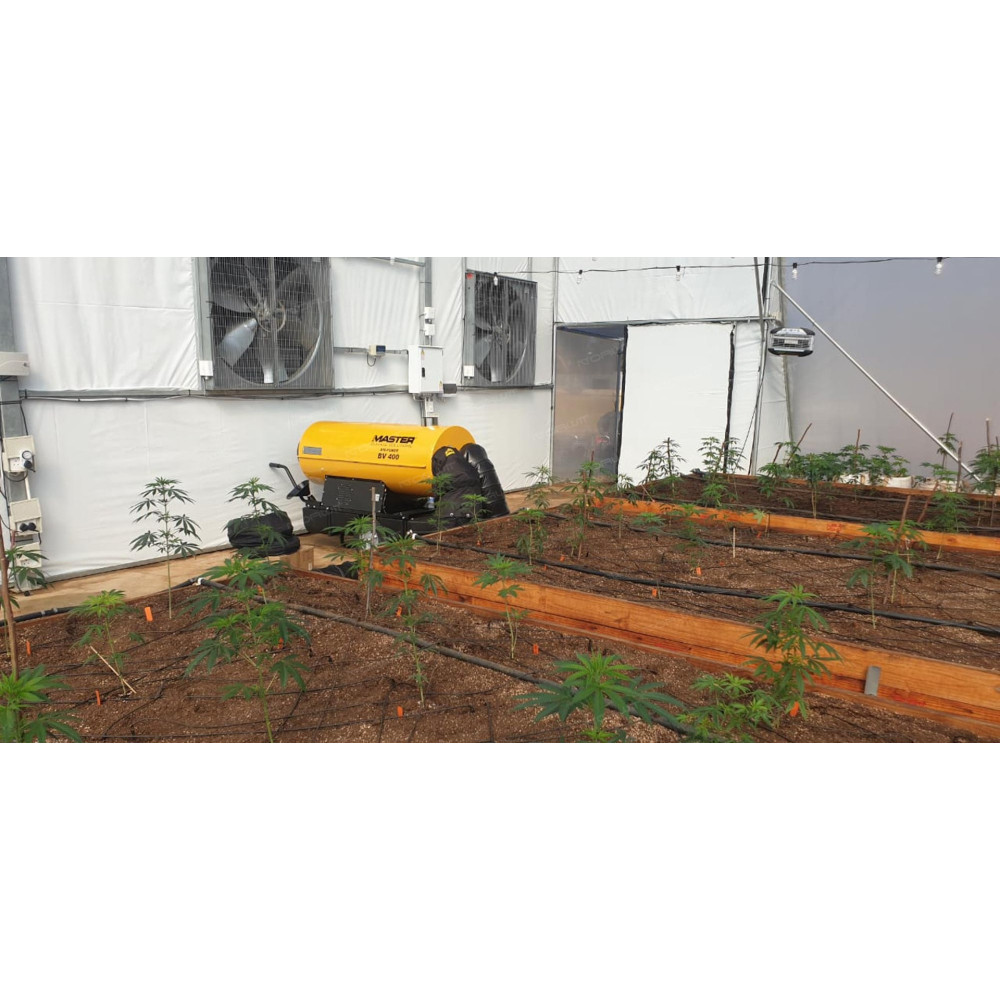 Nagrzewnica olejowa z odprowadzeniem spalin Master BV 400 | Dobra Cena | Sklep Online - Norwit.pl