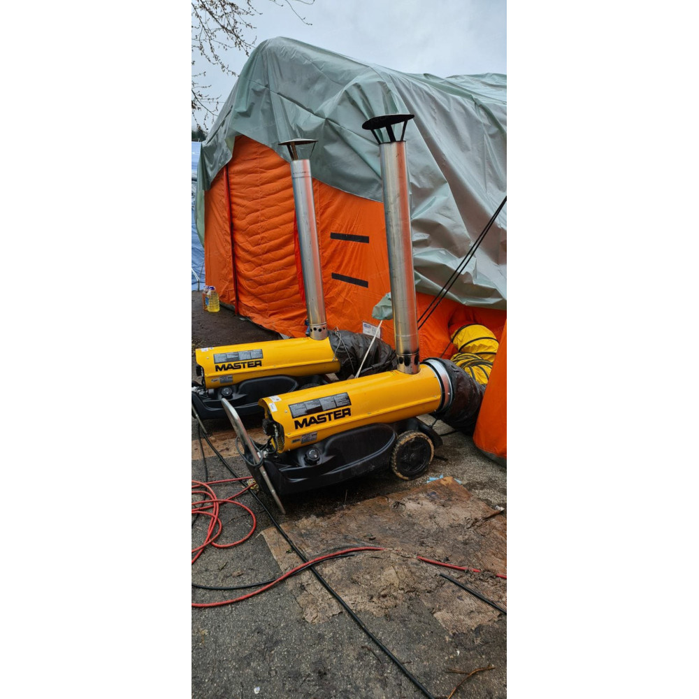 Master BV 77 BIO exhaust oil heater | Great Price | Online Store - Norwit.pl