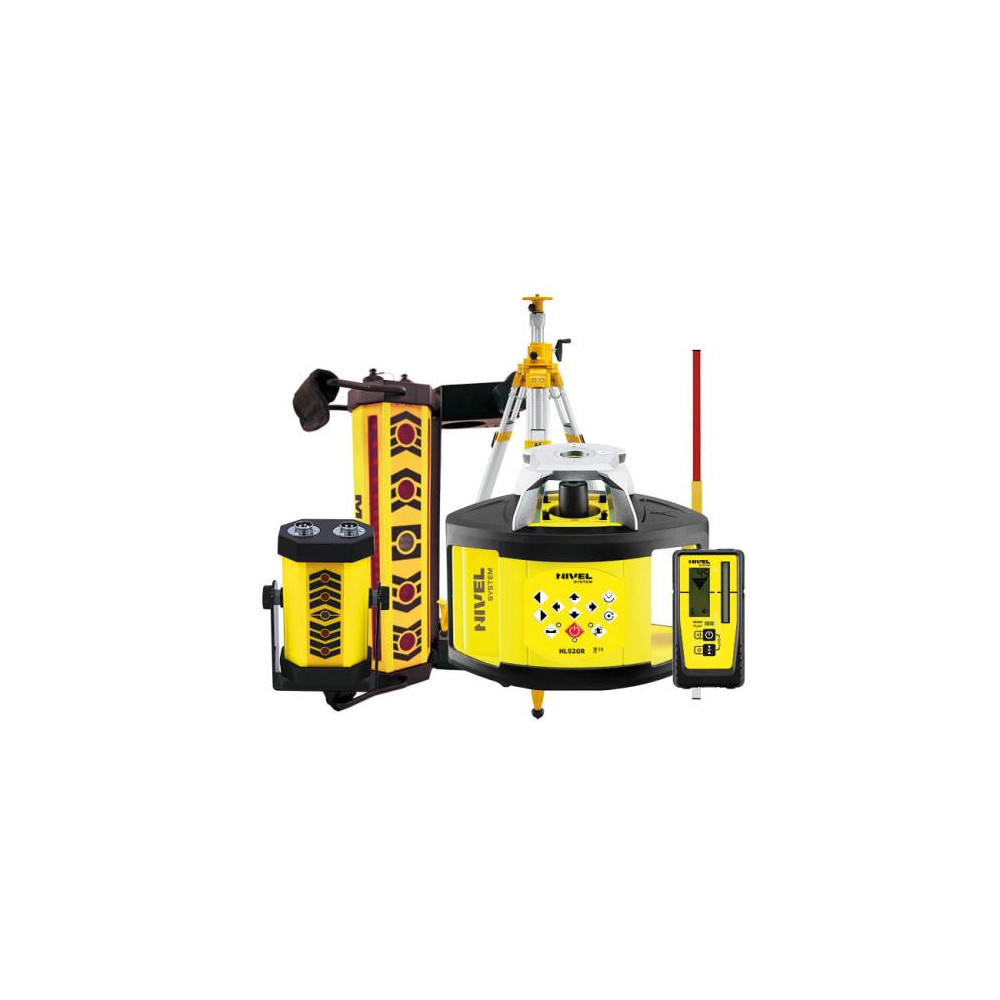 Dozer System - KIT With NL520R DIGITAL Laser Base Tripod SJJ32 Pole LS24 MC1D CLAMPS