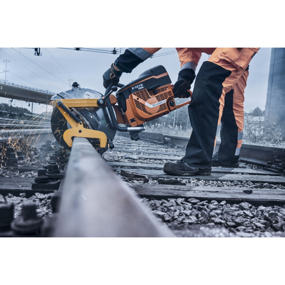 Husqvarna K 1270 RAIL hand cutting machine (350mm, RA 10) Tram rails NEW | Great Price | Online Store - Norwit.pl