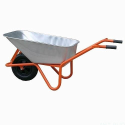 Pressed wheelbarrow, galvanized 100 l, T-066/C Altrad Belle | Great Price | Online Store - Norwit.pl