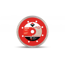 Diamond disc for porcelain stoneware, TURBO TCR 125 SUPERPRO edging | Great Price | Online Store - Norwit.pl