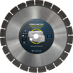 Nozar Frischbeton / Fresh concrete diamond blade 350x25,4 mm | Great Price | Online Store - Norwit.pl