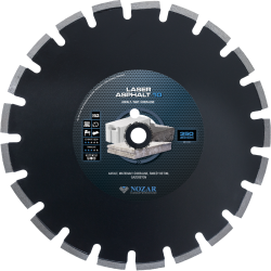 Nozar Laser Asphalt 10 350x25.4 mm diamond blade | Great Price | Online Store - Norwit.pl