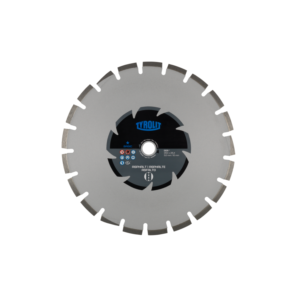 Diamond discTYROLIT BASIC DCA 350 X 3 MM, 20 MM | Great Price | Online Store - Norwit.pl