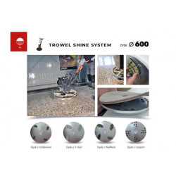 TROWEL SHINE ZESTAW COMBO 1X DO ZACIERACZKI 600 MM | Dobra Cena | Sklep Online - Norwit.pl