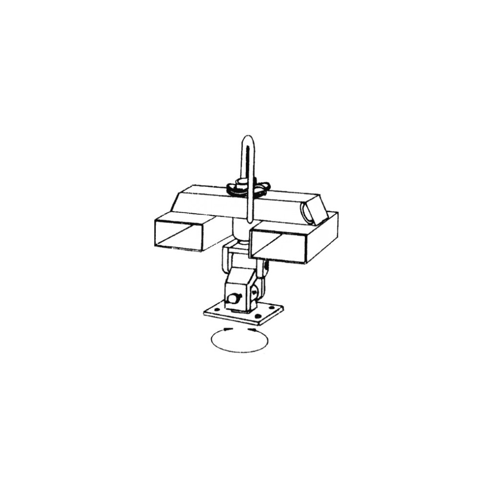 Fork bushings with lifting eye and manual coupling device ET-D Probst | Great Price | Online Store - Norwit.pl