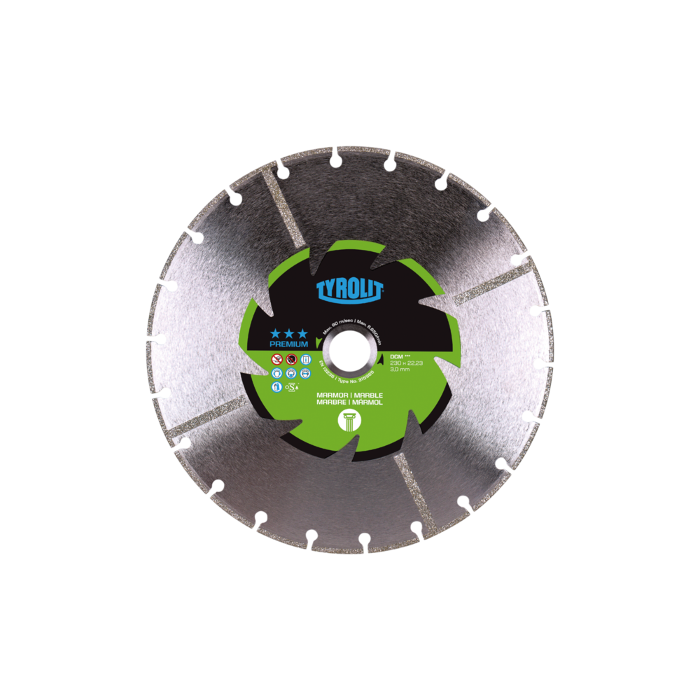 Tarcza diamentowa TYROLIT PREMIUM DCM 350 X 3 MM X 20 MM | Dobra Cena | Sklep Online - Norwit.pl
