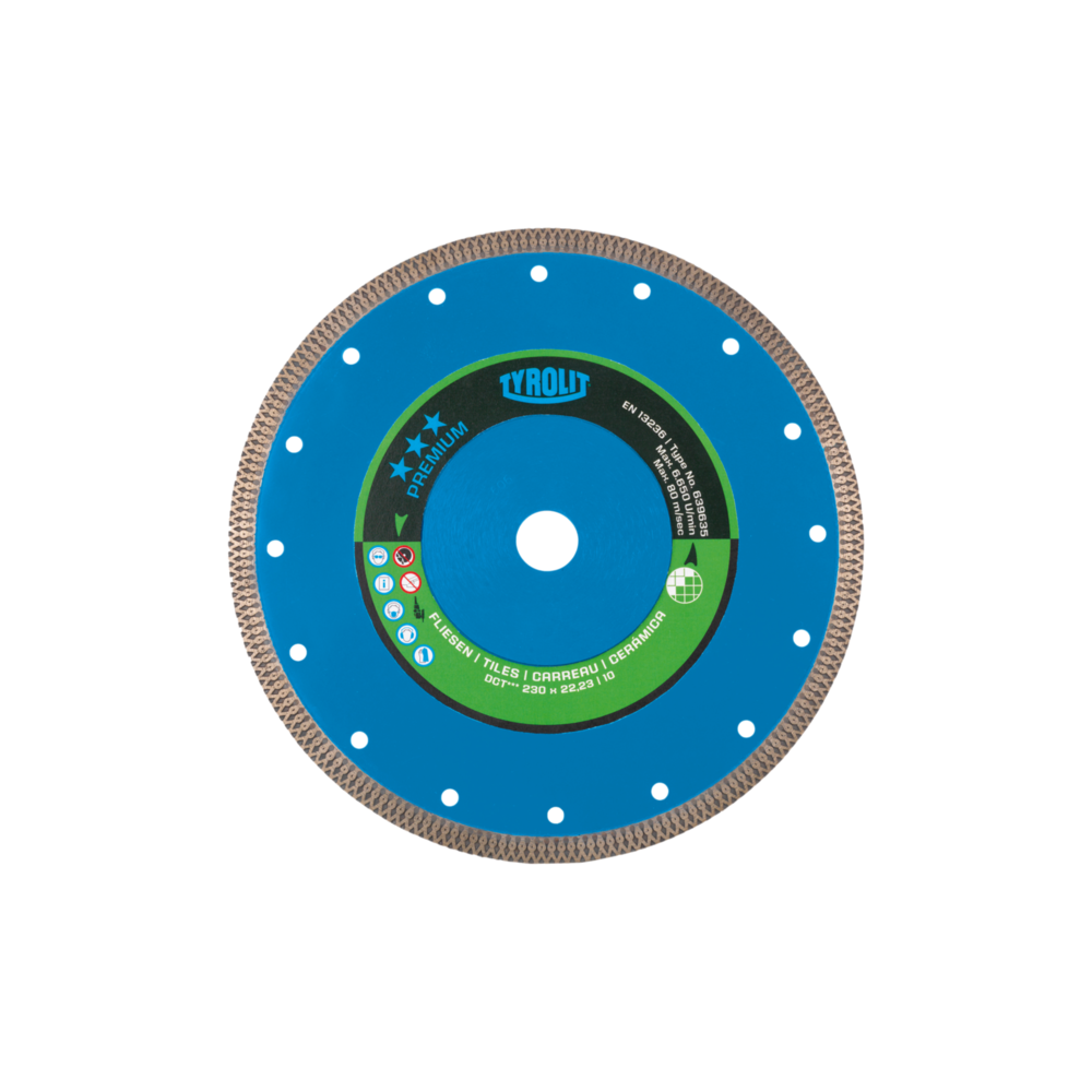 TYROLIT PREMIUM DCT 115 X 1.2 MM diamond disc | Great Price | Online Store - Norwit.pl
