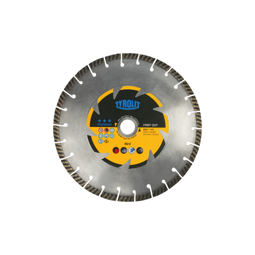 Tarcza diamentowa TYROLIT PREMIUM DCU 350 X 3,2 MM, 20 MM | Dobra Cena | Sklep Online - Norwit.pl