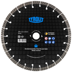 TYROLIT PREMIUM DCU-FC 230 X 2,4 MM diamond disc | Great Price | Online Store - Norwit.pl