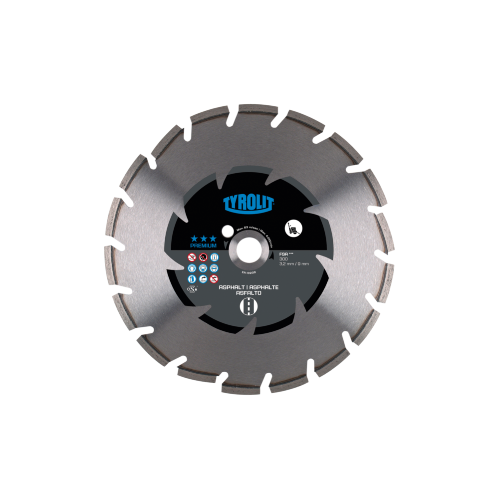 TYROLIT PREMIUM FSA 800 X 4.2 MM, 35/25.4 MM diamond disc | Great Price | Online Store - Norwit.pl