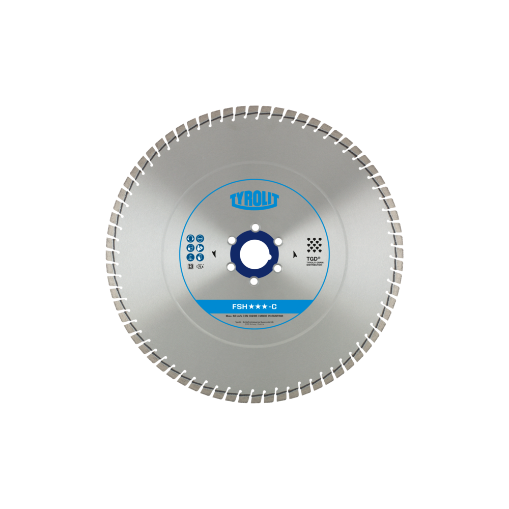 Tarcza diamentowa TYROLIT PREMIUM FSH-C 450 X 3,9 MM | Dobra Cena | Sklep Online - Norwit.pl