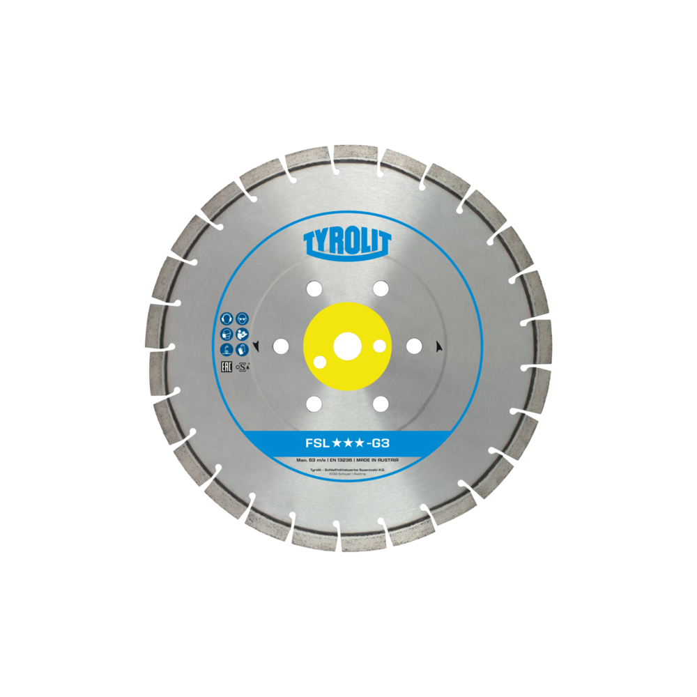 TYROLIT PREMIUM FSL-G3 400 X 3.2 MM, 35/25.4 MM diamond disc | Great Price | Online Store - Norwit.pl