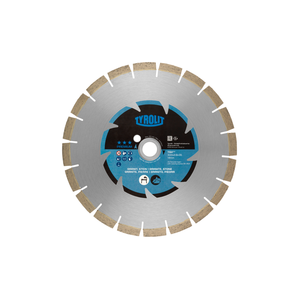 Tarcza diamentowa TYROLIT PREMIUM TSH 350 X 2,8 MM | Dobra Cena | Sklep Online - Norwit.pl