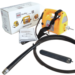 Concrete vibrator 230V Enar AVMU with roller and roll - set | Great Price | Online Store - Norwit.pl