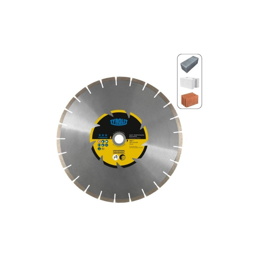 TYROLIT PREMIUM TSU 700 X 3.9 MM, 60/55 MM diamond disc | Great Price | Online Store - Norwit.pl