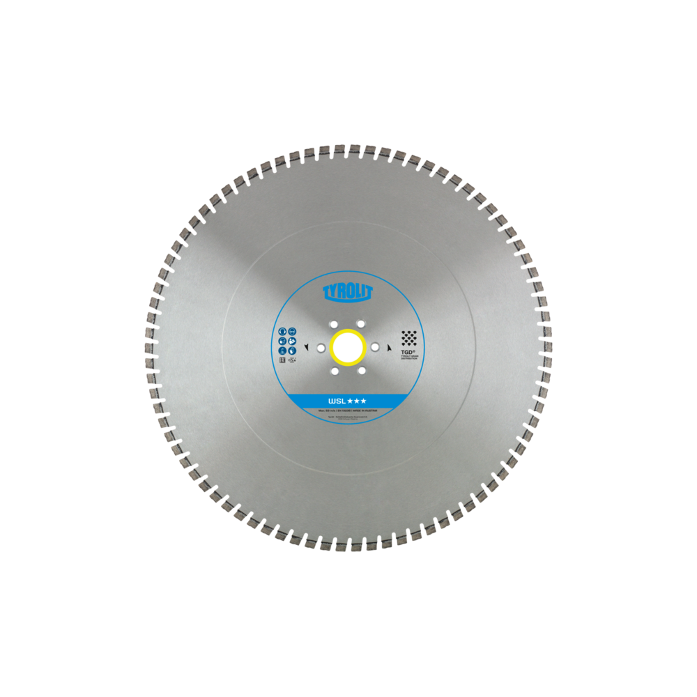 TYROLIT PREMIUM WSL 1025 X 4.9 MM diamond disc | Great Price | Online Store - Norwit.pl