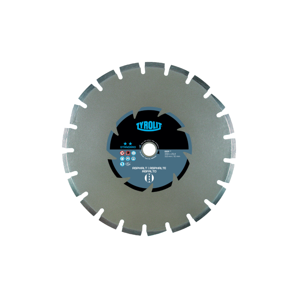 TYROLIT STANDARD diamond disc DCA 350 X 3 MM X 20 MM | Great Price | Online Store - Norwit.pl