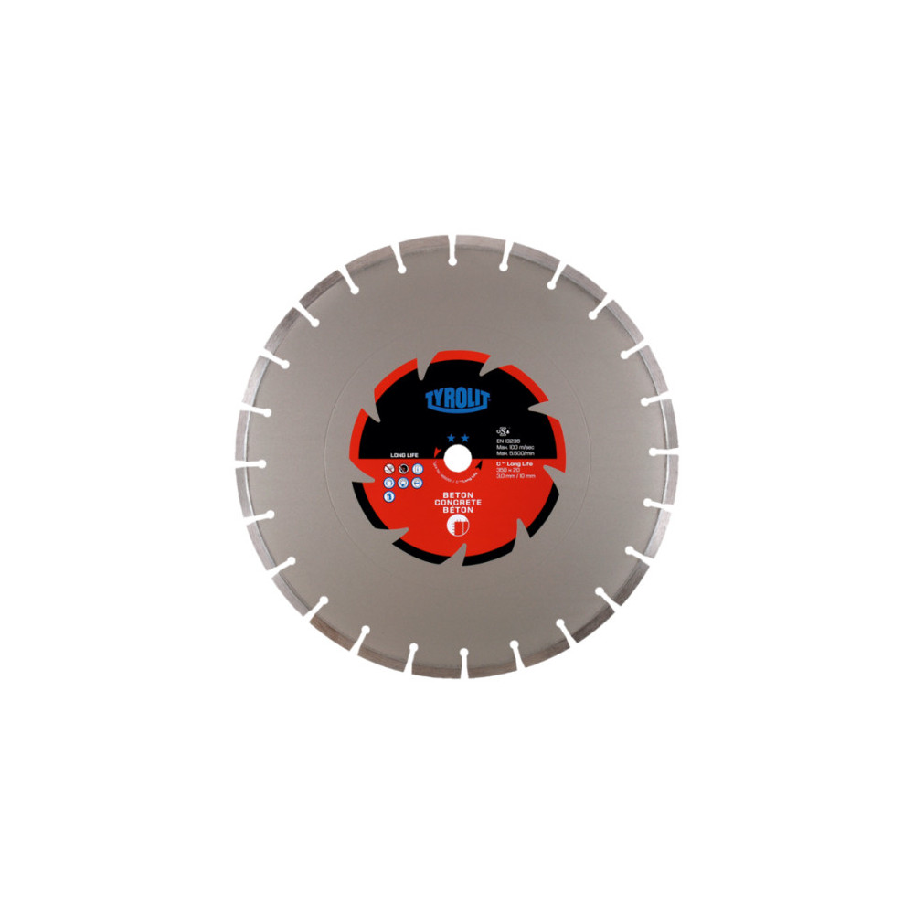 Tarcza diamentowa TYROLIT STANDARD DCC-LL 400 X 3,2 MM | Dobra Cena | Sklep Online - Norwit.pl