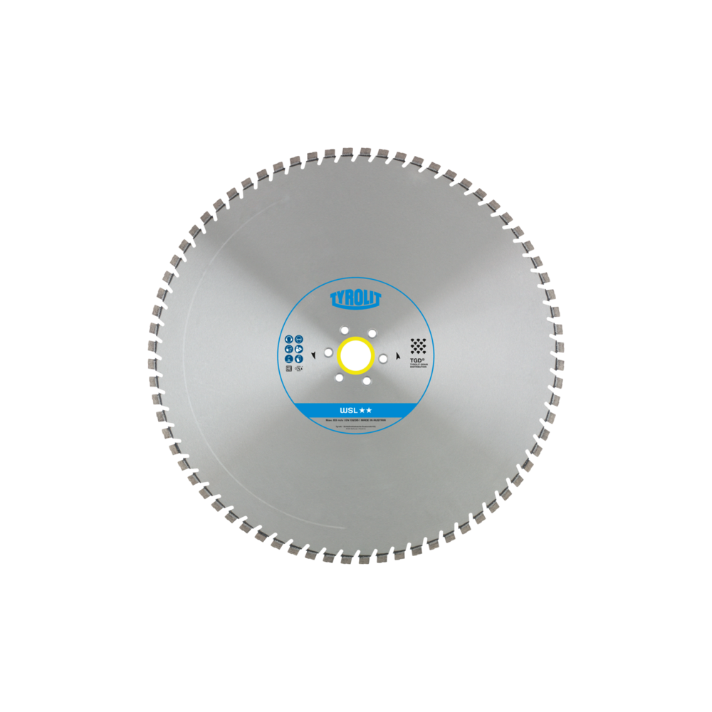 TYROLIT STANDARD WSL 650 X 4.9 MM diamond disc | Great Price | Online Store - Norwit.pl