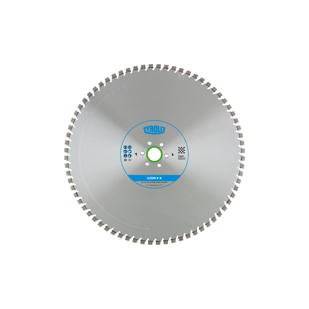 TYROLIT STANDARD WSM 825 X 4.4 MM diamond disc (12M109) | Great Price | Online Store - Norwit.pl
