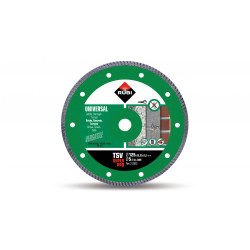 Universal diamond blade for building materials, TURBO TSV 125 SUPERPRO edging | Great Price | Online Store - Norwit.pl