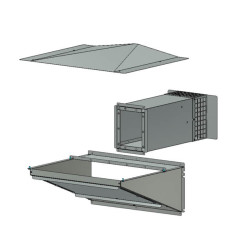 Outdoor mounting kit - galvanized CF 75 SPARK | Great Price | Online Store - Norwit.pl